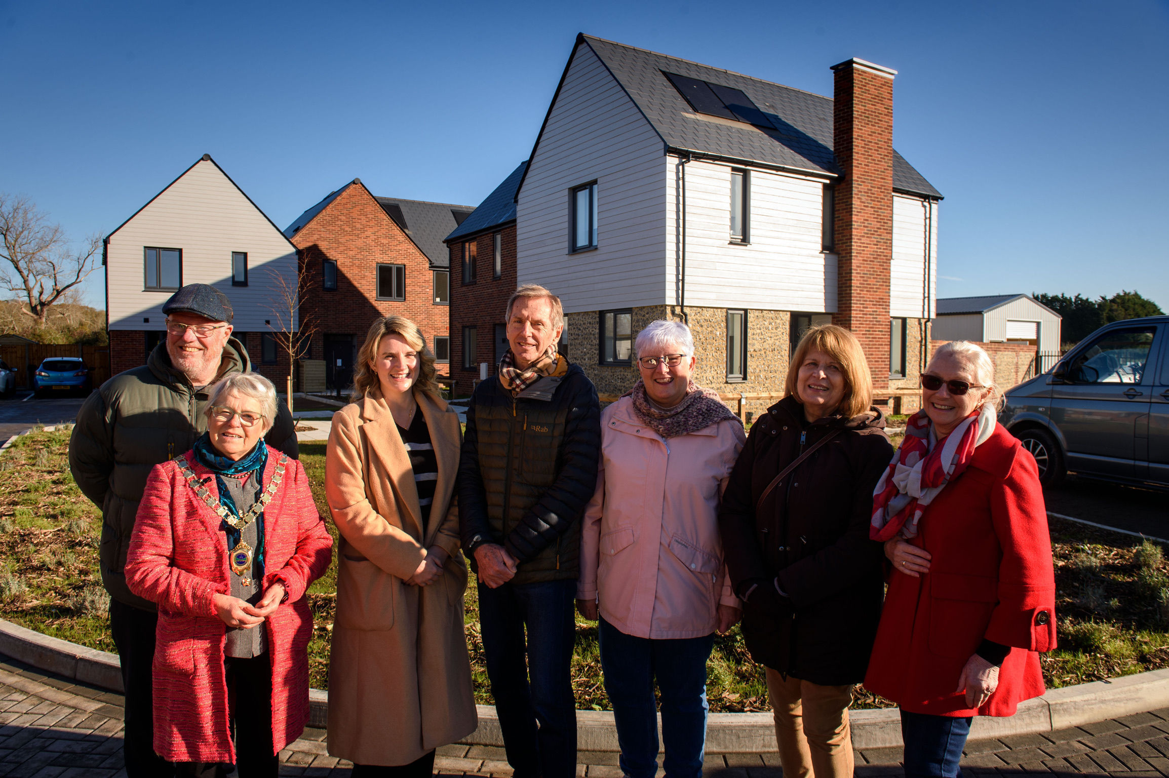Trustees at the opening event with VIPs Jess Brown-Fuller MP and Cllr. Clare Apel Trustees at the opening event with VIPs Jess Brown-Fuller MP and Cllr. Clare Apel
